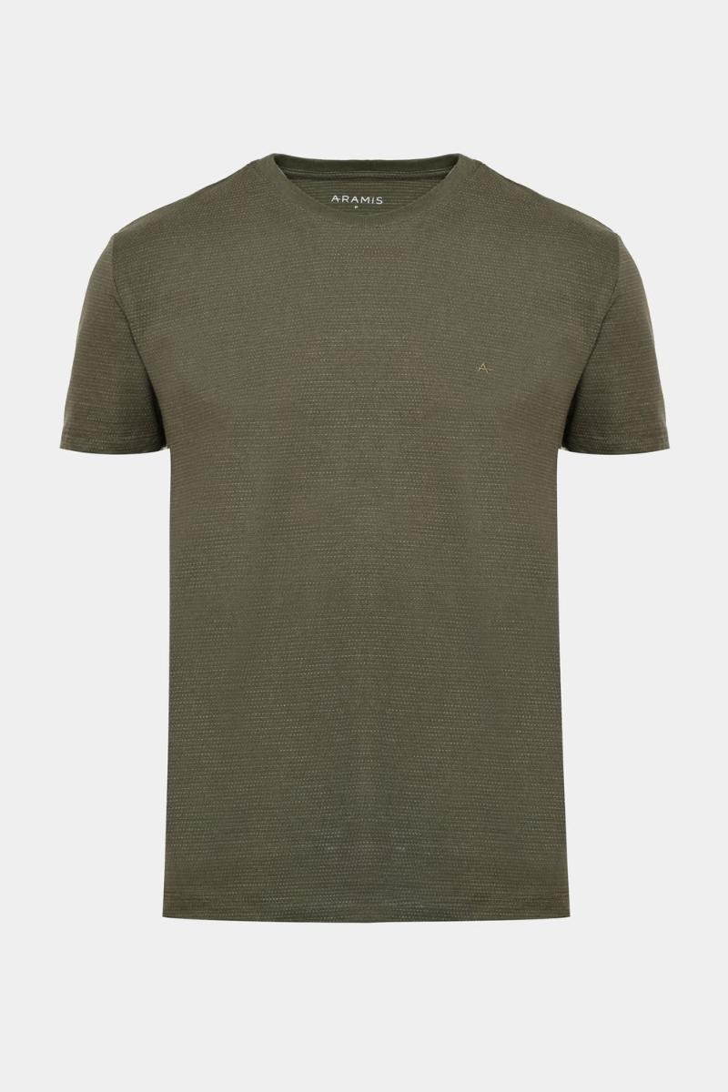 Camiseta Aramis Aramis Maquineta Out Verde Militar - 1