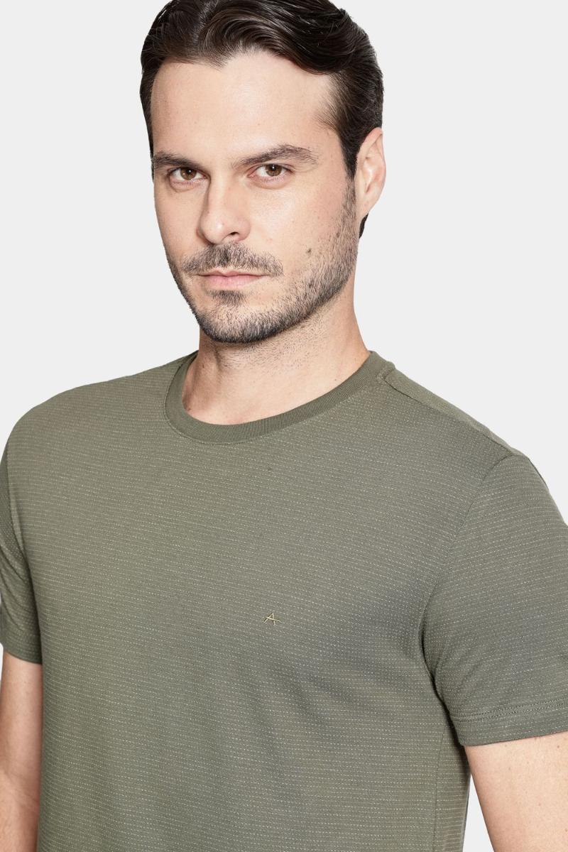 Camiseta Aramis Aramis Maquineta Out Verde Militar - 4