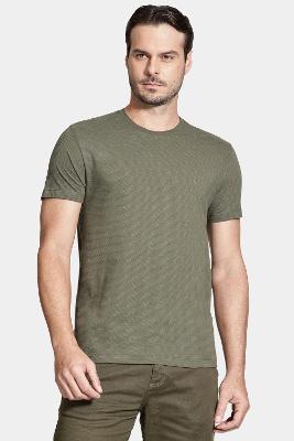 Camiseta Aramis Maquineta Out Verde Militar