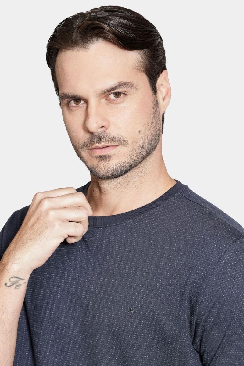 Camiseta Aramis Aramis Maquineta Out Marinho - 4