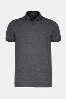 Polo Aramis Aramis Manga Curta Frisos Grafite Mescla - 1