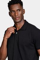 Polo Aramis Aramis Algodão Piquet Manga Curta Preto - 3