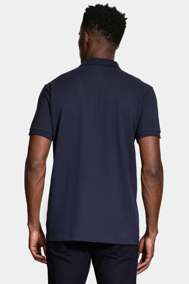 Polo Aramis Aramis Algodão Piquet Manga Curta Marinho - 4