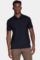 Polo Aramis Manga Curta de Algodão Pima Gaseado Navy - 2