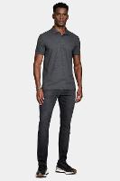 Polo Aramis Algodão Piquet Manga Curta Grafite Mescla - 3