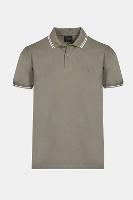 Polo Aramis Aramis Manga Curta Frisos New Verde Oliva - 5
