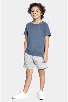 Camiseta Aramis Piquet Estonada Manga Curta Azul Neblina - 2