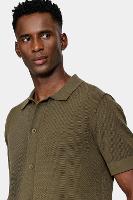 Camiseta Aramis Manga Curta Algodão Tricot Oliva