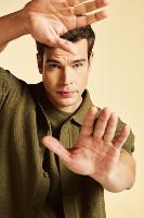 Camiseta Aramis Manga Curta Algodão Tricot Oliva - 6