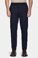 Calça Aramis Alfaiataria Malha Cós Elástico Marinho - 1