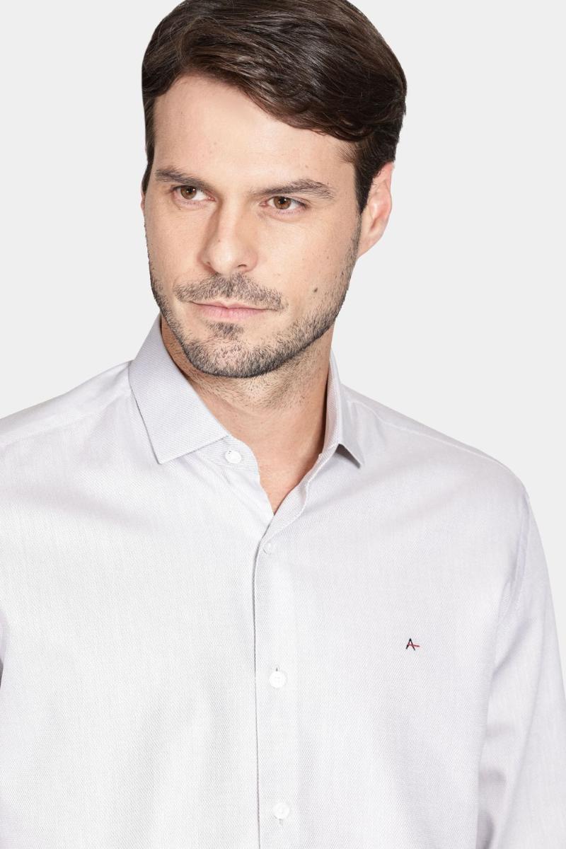 Calça Aramis Chino Slim Clássica Sarja Verde Militar - 7