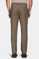 Calça Aramis Chino Slim Clássica Sarja Verde Militar - 2