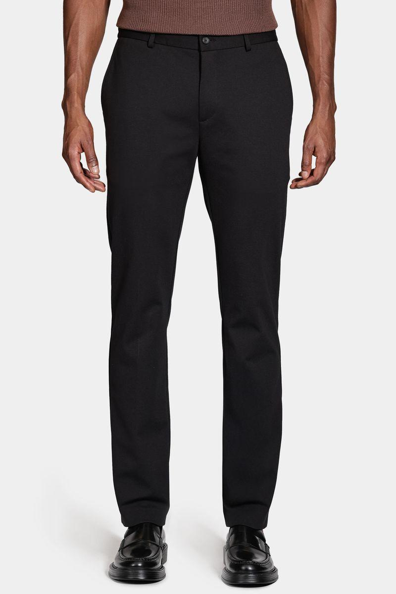 Calça Aramis Alfaiataria Malha Cós Elástico Preto - 1