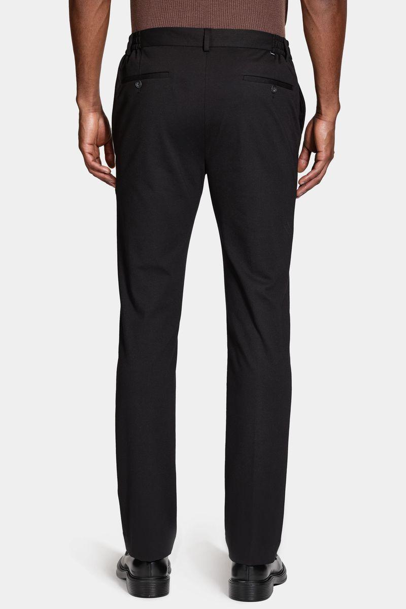 Calça Aramis Alfaiataria Malha Cós Elástico Preto - 5