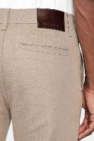 Calça Aramis Chino Bolso Faca Moline Areia