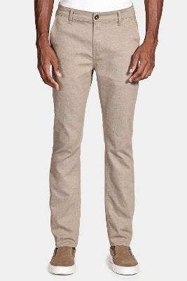 Calça Aramis Chino Bolso Faca Moline Areia