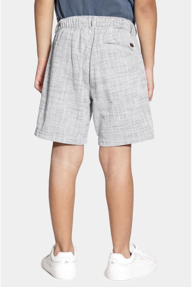 Bermuda Aramis Chino Algodão Flamê Bolsos Marinho - 5