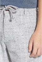 Bermuda Aramis Chino Algodão Flamê Bolsos Marinho - 3