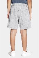 Bermuda Aramis Chino Algodão Flamê Bolsos Marinho - 5