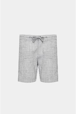 Bermuda Aramis Chino Algodão Flamê Bolsos Marinho