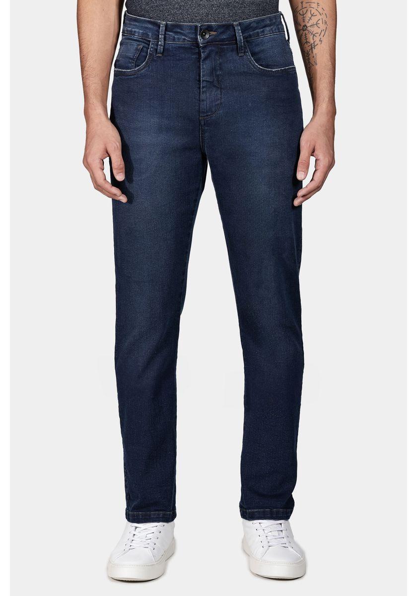 Calça Aramis Jeans Regular Azul Escuro - 1