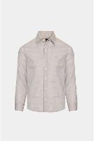 Camisa Aramis Slim flamê Bosco Manga Longa Move Caqui - 5