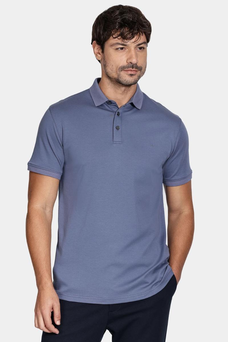 Polo Aramis Tshirt Liquid Cotton Atlantico - 1