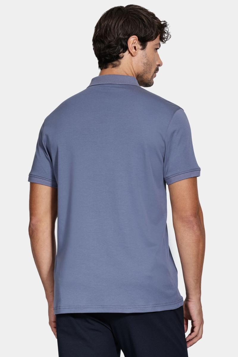 Polo Aramis Tshirt Liquid Cotton Atlantico - 4