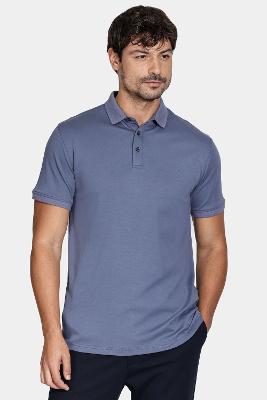 Polo Aramis Tshirt Liquid Cotton Atlantico