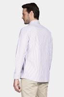 Camisa Aramis Regular Tricoline Xadrez  Branco e Rosa