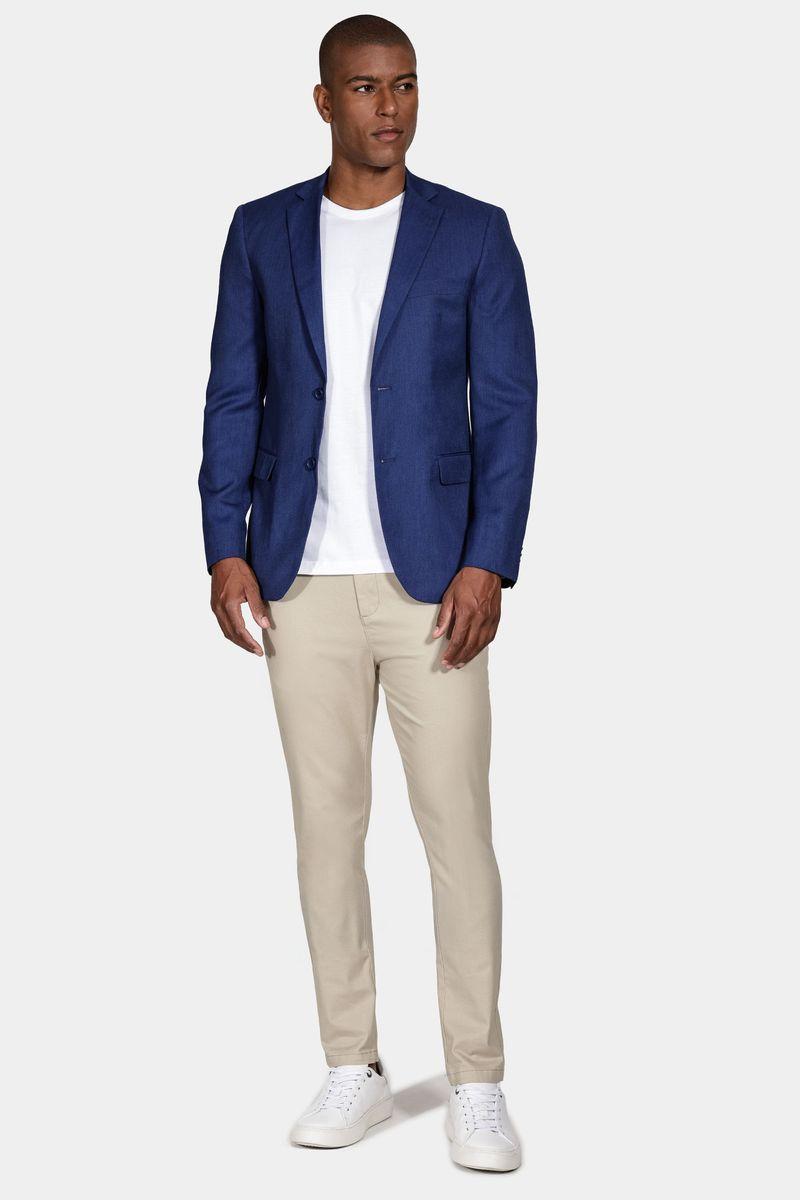 Paleto Texturizado Super Slim Azul - 2