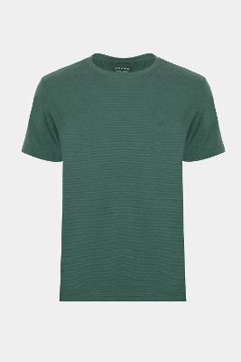 Camiseta Aramis básica Com Textura Ottoman Pinho