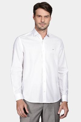 Camisa Aramis Regular de Tricoline Branco