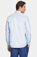 Camisa Aramis Aramis Manga Longa Regular Xadrez Azul Claro