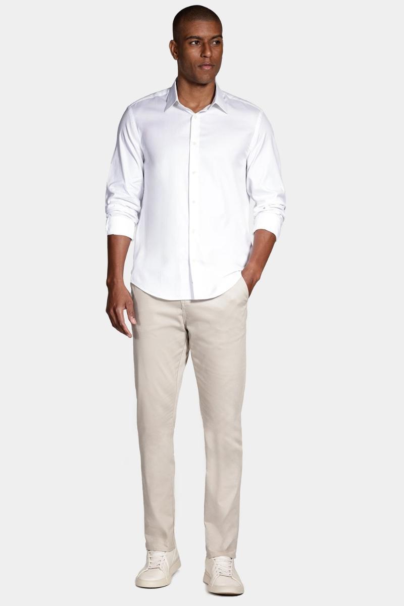 Camisa Aramis Manga Longa Premium Fio 120 Branco - 2