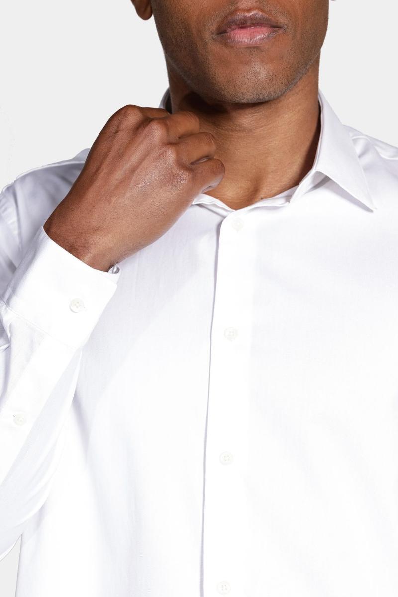 Camisa Aramis Manga Longa Premium Fio 120 Branco - 3