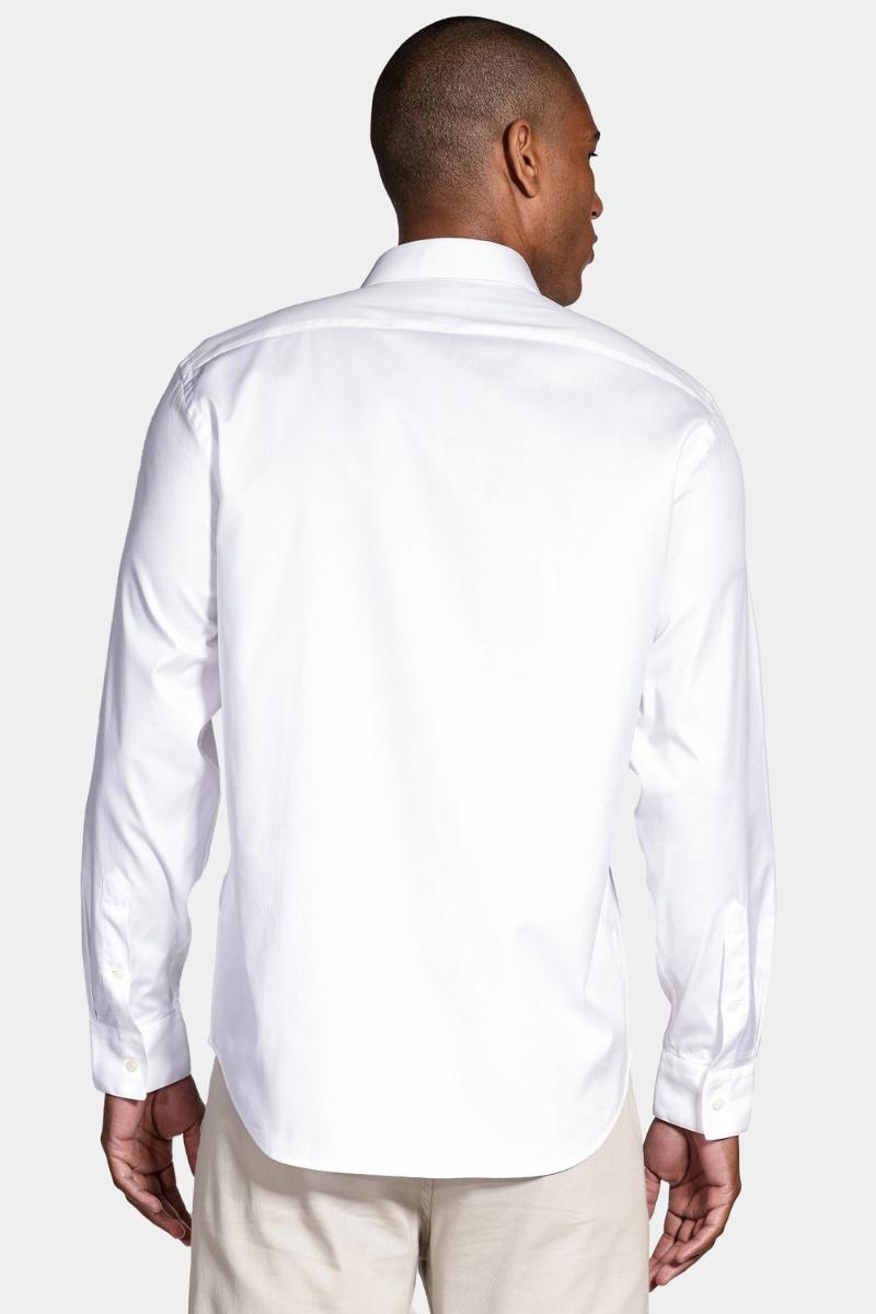 Camisa Aramis Manga Longa Premium Fio 120 Branco - 4