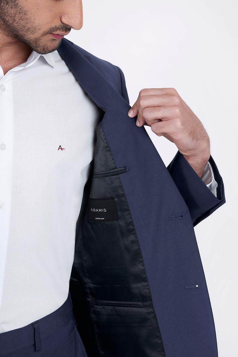 Costume Super Slim Poliviscose Out (Pa) Marinho - 5