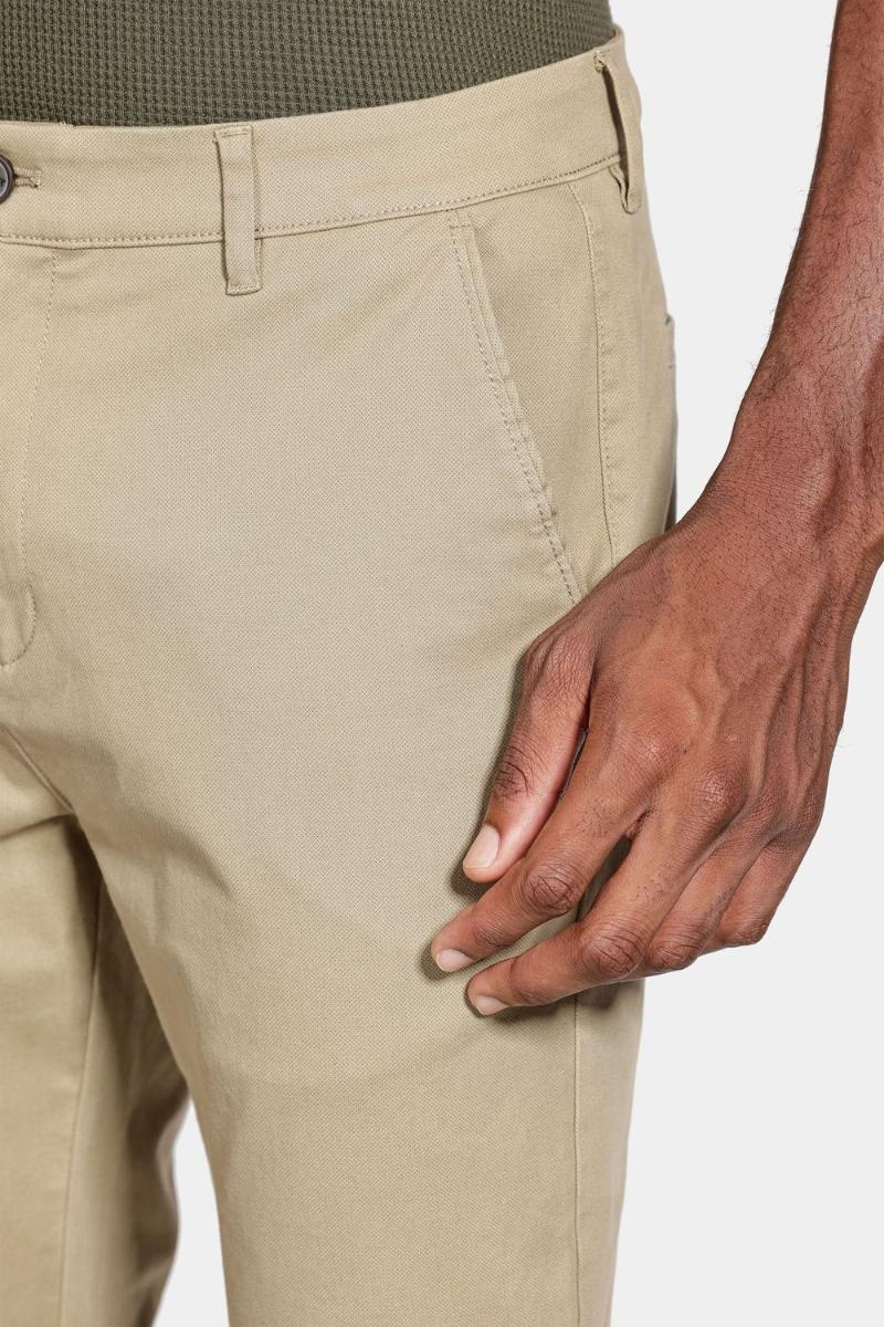 Calça Aramis Chino Clássica Cáqui - 3