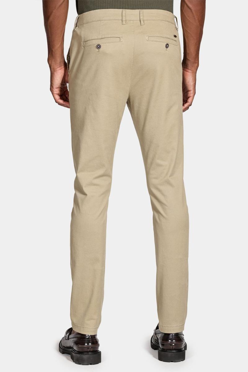 Calça Aramis Chino Clássica Cáqui - 5