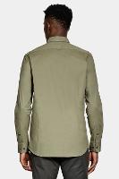 Camisa Aramis Manga Longa Slim Stretch Verde - 3