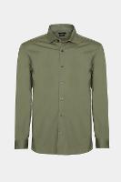 Camisa Aramis Manga Longa Slim Stretch Verde - 5