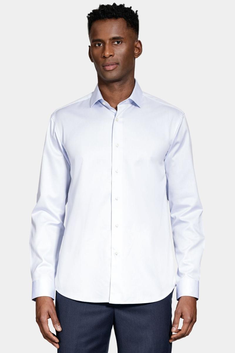 Camisa Aramis Regular Social Wrinkle Free Azul Claro - 2
