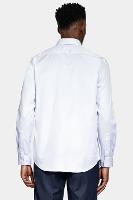 Camisa Aramis Regular Social Wrinkle Free Azul Claro - 5