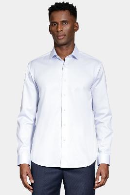 Camisa Aramis Regular Social Wrinkle Free Azul Claro