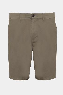 Bermuda Aramis Chino Casual em Sarja Verde Militar