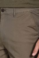 Bermuda Aramis Chino Casual em Sarja Verde Militar