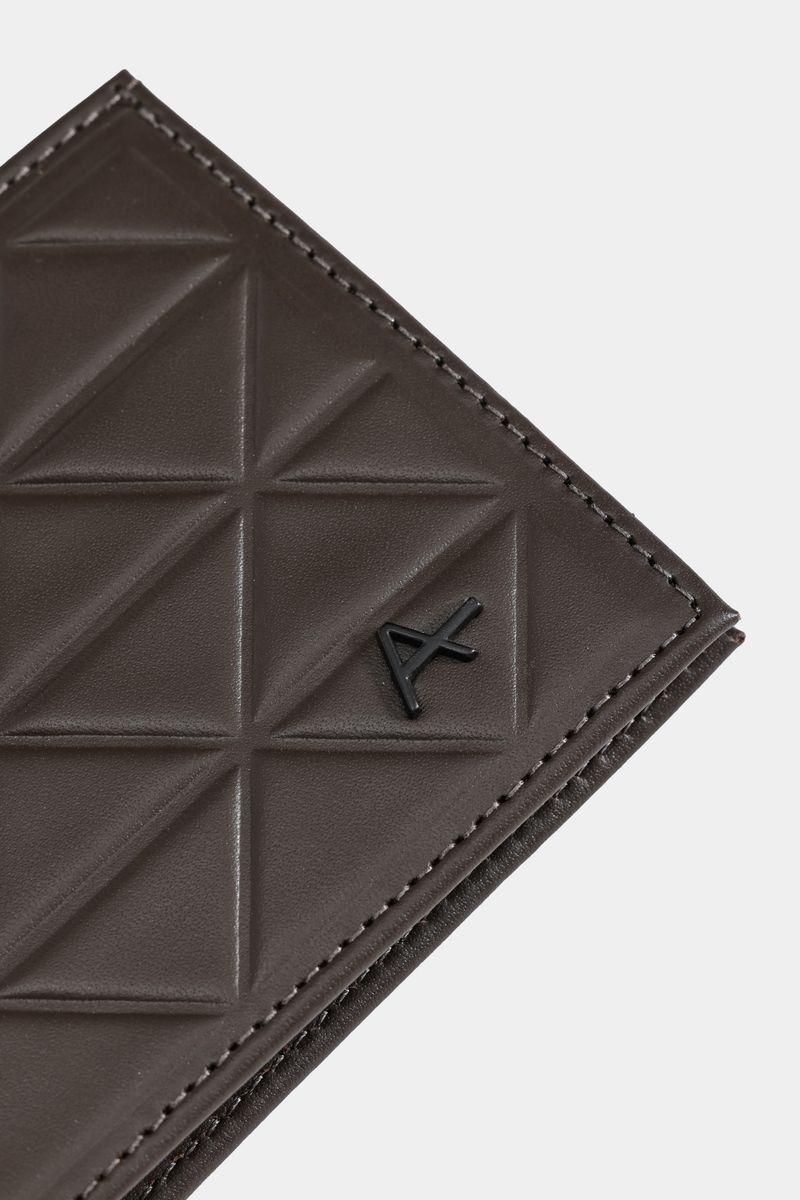 Carteira Aramis Couro Poligon Café - 5