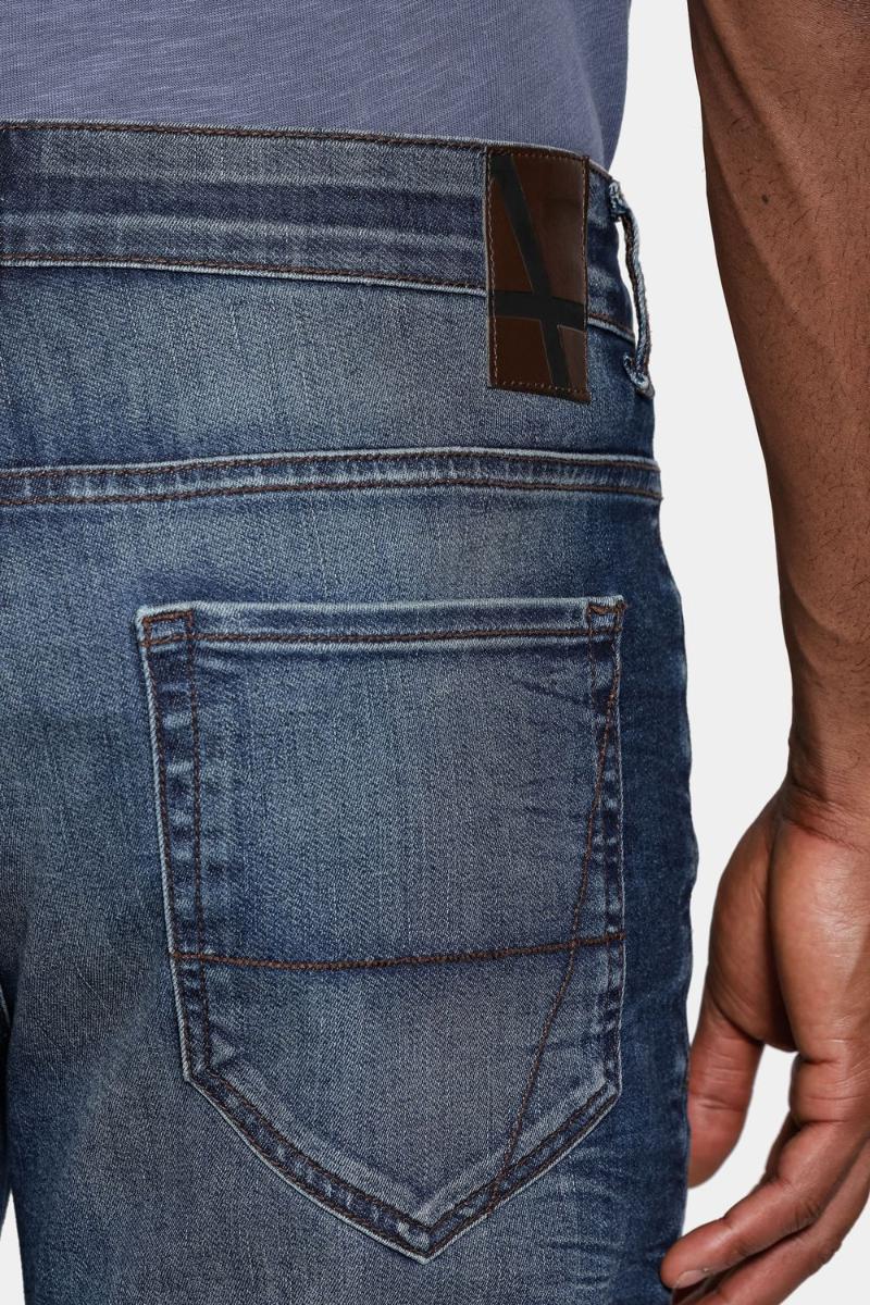 Calça Aramis Jeans Slim Flex And Dry Médio Azul - 5