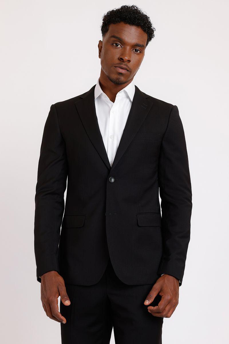 Costume Super Slim Poliviscose Out (Pa) Preto - 1